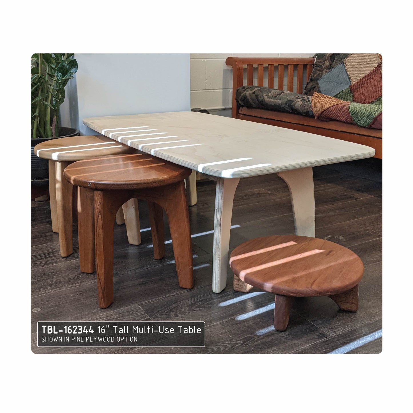 Coffee Table / Japanese Low Table / Kids Table with Storage
