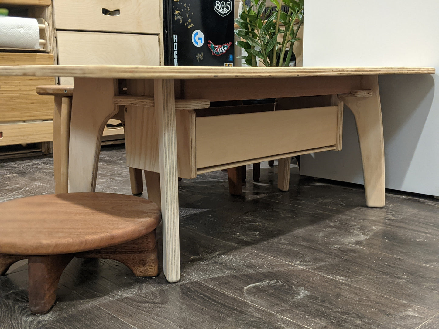 Coffee Table / Japanese Low Table / Kids Table with Storage