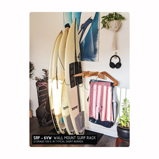 Wall Mount Surf Rack