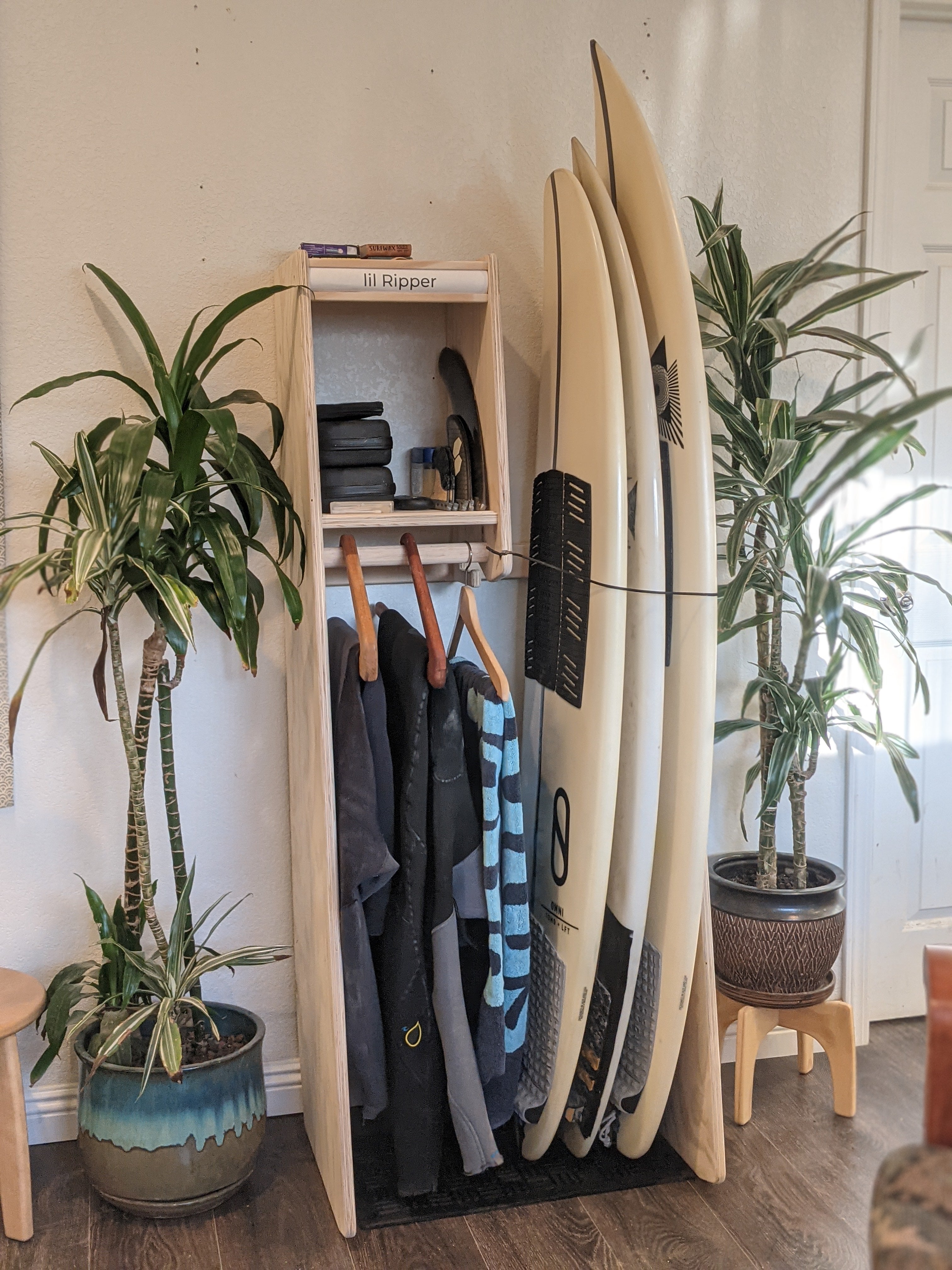 Surfboard storage hot sale